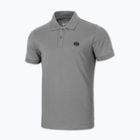Men's Pitbull Polo Jersey Small Logo grey