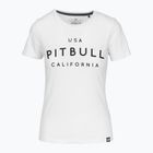 Women's T-shirt Pitbull Usa Cal white