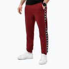 Men's trousers Pitbull Tape Nugget Jogging burgundy