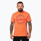 Men's Pitbull San Diego Ins. fluo orange T-shirt
