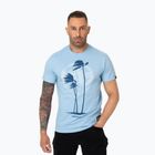 Men's T-shirt Pitbull Palms light blue