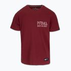 Pitbull Shot For Shot men's t-shirt burgundy
