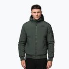 Men's winter jacket Pitbull Balboa 2 Hooded dark green