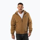 Men's winter jacket Pitbull Elkwood 3 Sherpa Hooded honney yellow