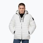 Men's winter jacket Pitbull Crestline Padded Hooded off white