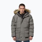 Men's winter jacket Pitbull Forest Hooded Parka taupe