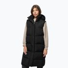 Women's gilet Pitbull Ashley Padded Hooded Long black