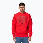 Men's sweatshirt Pitbull So Cal Crewneck fluo/red