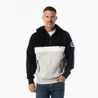 Men's sweatshirt Pitbull Gibson Hooded black/grey melange