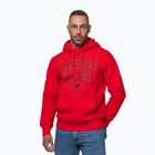 Men's sweatshirt Pitbull So Cal Hooded fluo/red