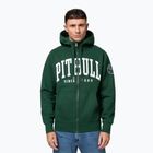 Men's sweatshirt Pitbull Norton Hooded Zip hunter green