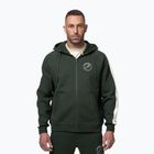 Men's sweatshirt Pitbull San Diego Ca Hooded Zip dark green