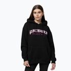 Women's sweatshirt Pitbull Tattoo Hooded black
