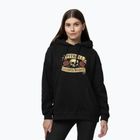 Women's sweatshirt Pitbull La Santa Muerte Hooded black
