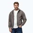 Men's jacket Pitbull Athletic Logo Nylon Hooded taupe