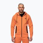 Men's sweatshirt Pitbull Dogwood Hooded Zip Sweatshirt fluo orange