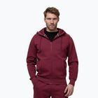 Men's sweatshirt Pitbull Sampson Hooded Zip Sweatshirt burgundy