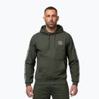 Men's sweatshirt Pitbull Tape Parker Hooded old green