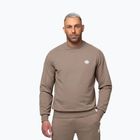 Men's sweatshirt Pitbull Nugget Small Logo Crewneck brown savana