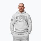 Men's sweatshirt Pitbull Badger Hooded grey/melange