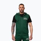 Men's sweatshirt Pitbull Badger Hooded Vest Zip hunter green
