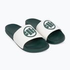 Men's slides Pitbull Logo bottle green