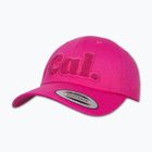 Men's baseball cap Pitbull 3D Chenile EMB Cal Classic Low Profile pink