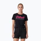 Women's T-shirt Pitbull Santa Muerte black/pink
