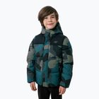 Children's down jacket 4F green HJZ22-JKUMP004