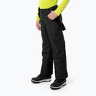 Children's ski trousers 4F black HJZ22-JSPMN001