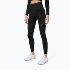 Women's leggings 4F black H4Z22-SPDF012-20S