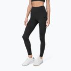 Women's leggings 4F black H4Z22-SPDF011-20S