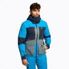Men's 4F ski jacket blue H4Z22-KUMN012