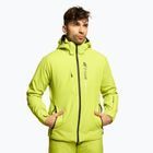 Men's 4F ski jacket green H4Z22-KUMN003