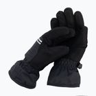Children's ski gloves 4F grey-black 4FJAW22AFGLM038
