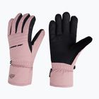 Women's ski gloves 4F pink H4Z22-RED002