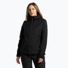 Women's ski jacket 4F black H4Z21-KUDN003