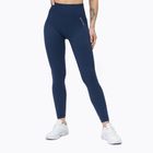 Women's seamless leggings STRONG POINT SHAPE & COMFORT (PUSH UP) navy blue 1133