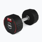 Rubber-coated dumbbell Body Sculpture TPU BW 133 10 kg black
