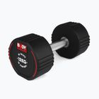 Rubber-coated dumbbell Body Sculpture TPU BW 133 12 kg black