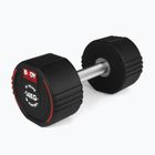 Rubber-coated dumbbell Body Sculpture TPU BW 133 14 kg black