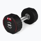 Rubber-coated dumbbell Body Sculpture TPU BW 133 6 kg black