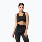 Carpatree Camo Seamless fitness bra green