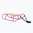 Metal sled HUMBAKA pink