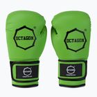 Octagon Kevlar green boxing gloves