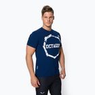 Octagon Logo Smash blue men's t-shirt