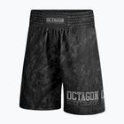 Octagon Geo Grunge black men's boxer shorts