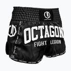 Training shorts Octagon Kickboxing/Muay Thai Legion Fight Legion Premium black/white