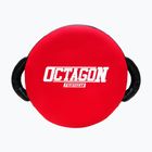 Round training pad Octagon Legion Logo red