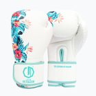 Boxing gloves Octagon Legion Flower white/sea green